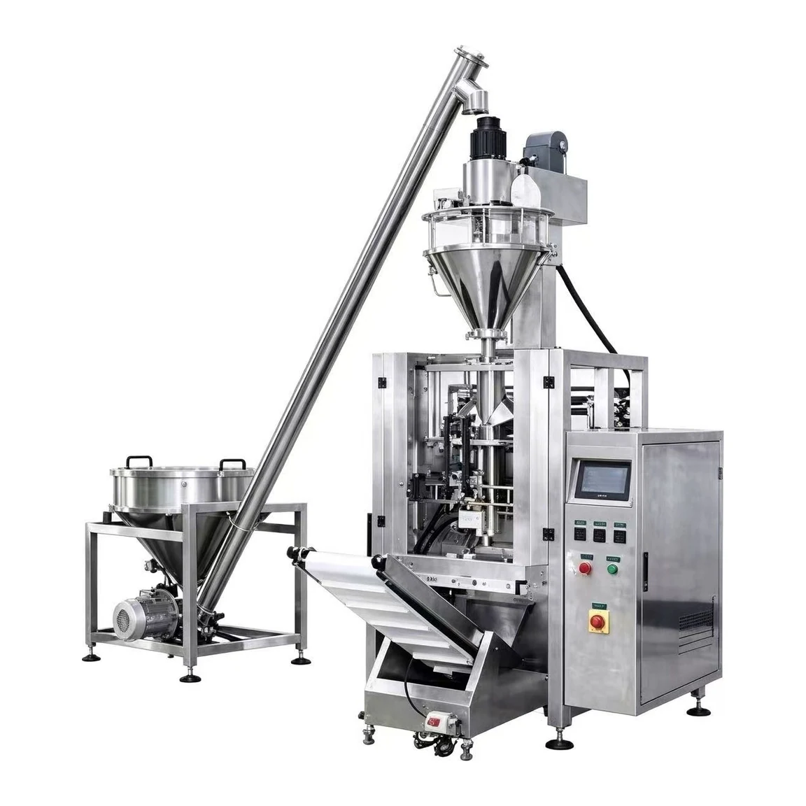 Auger-Fed Vertical Powder Packing Line